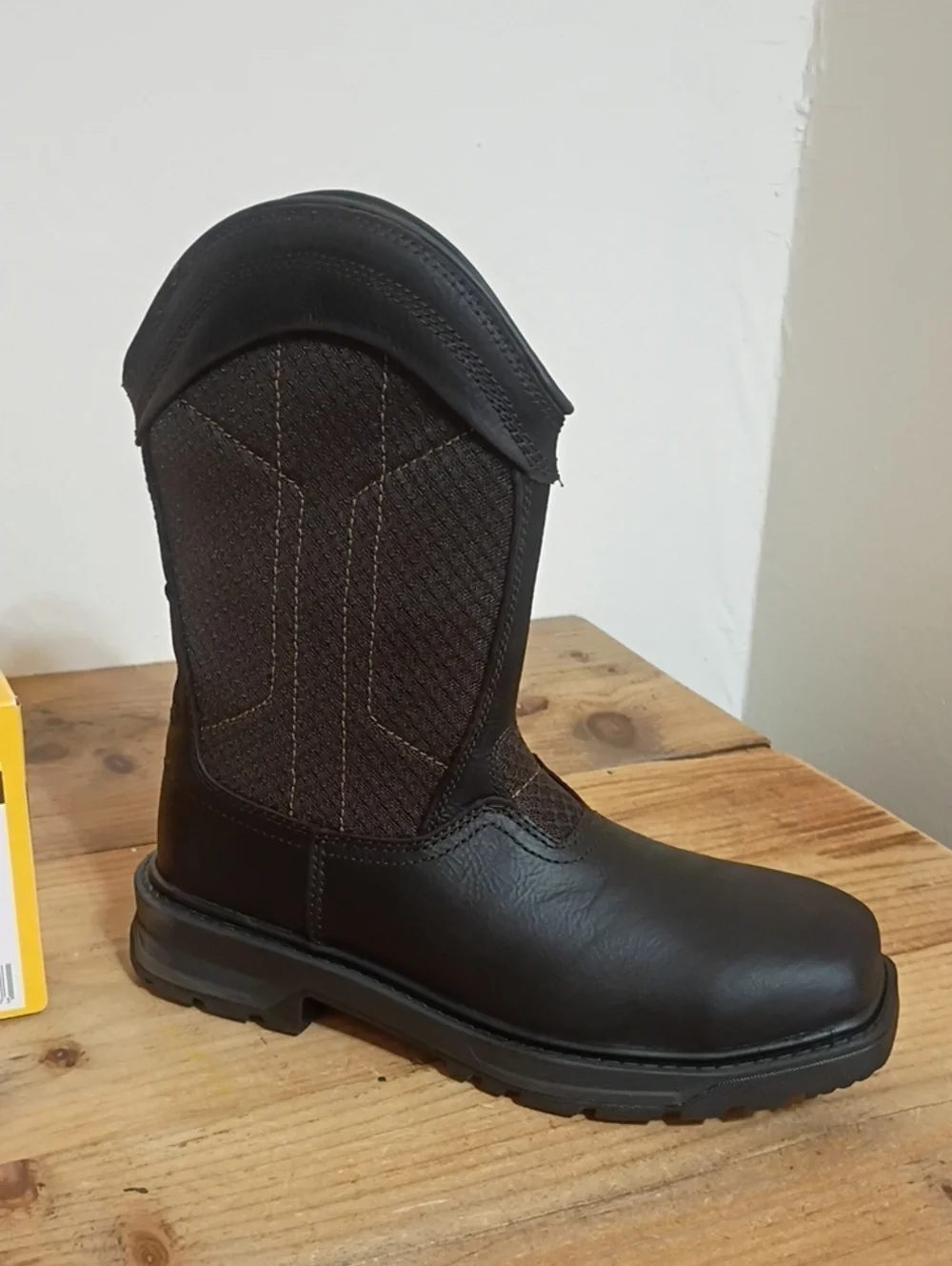 Herman Survivors Men's Granite Pull On Steel Toe Work Boots Size 8 NWT